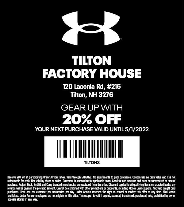 Under Armour Tilton Grand ReOpening