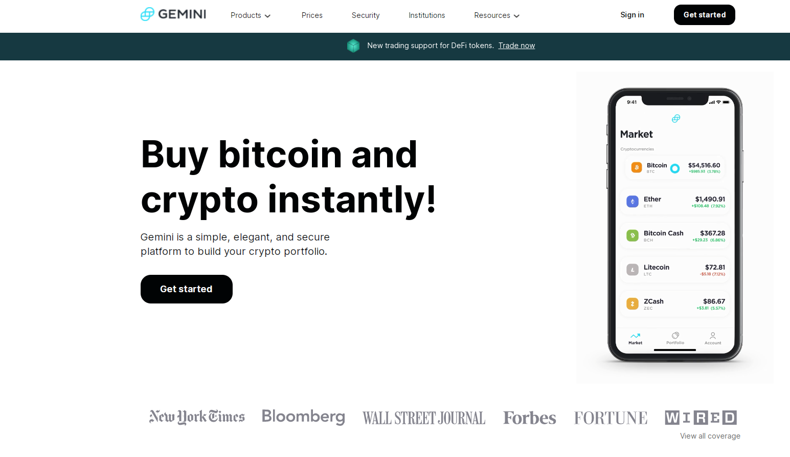 Gemini Login Gemini Exchange Splash