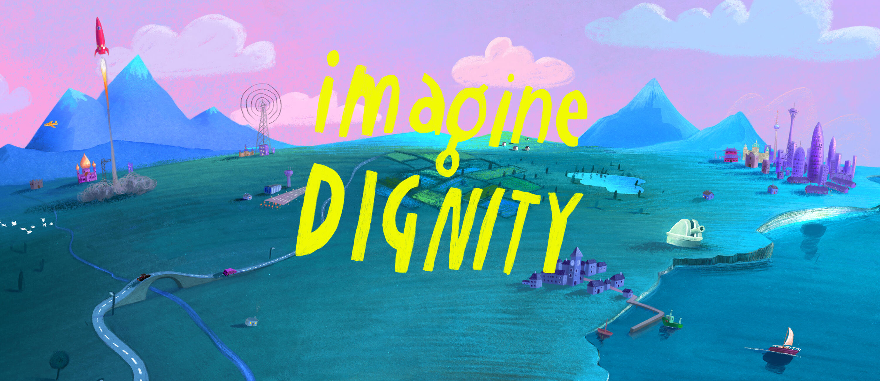 Banner image of Imagine Dignity event
