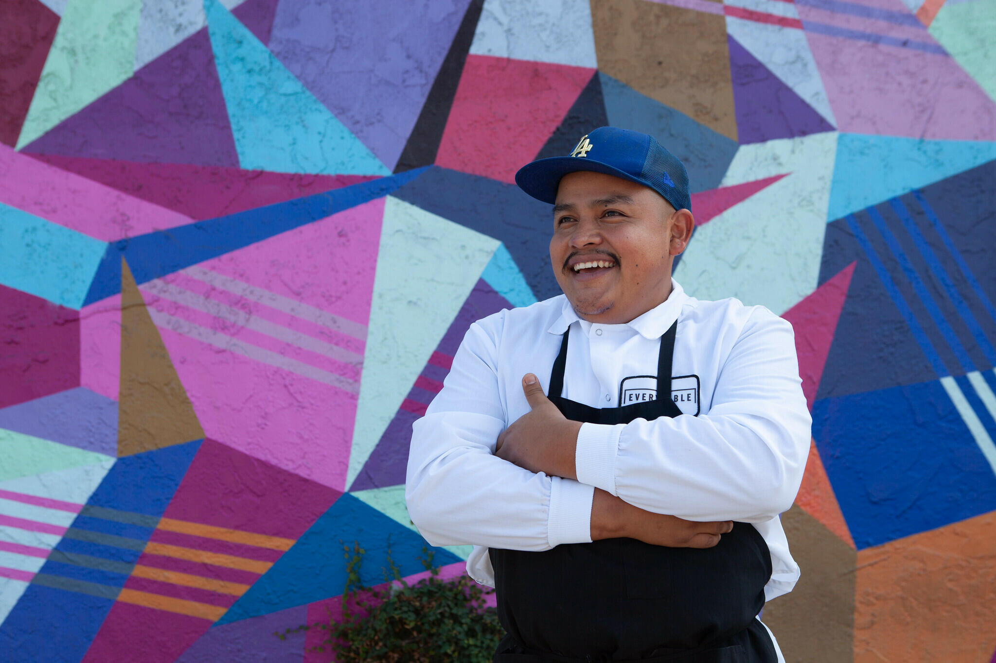 Photo of a Everytable chef smiling