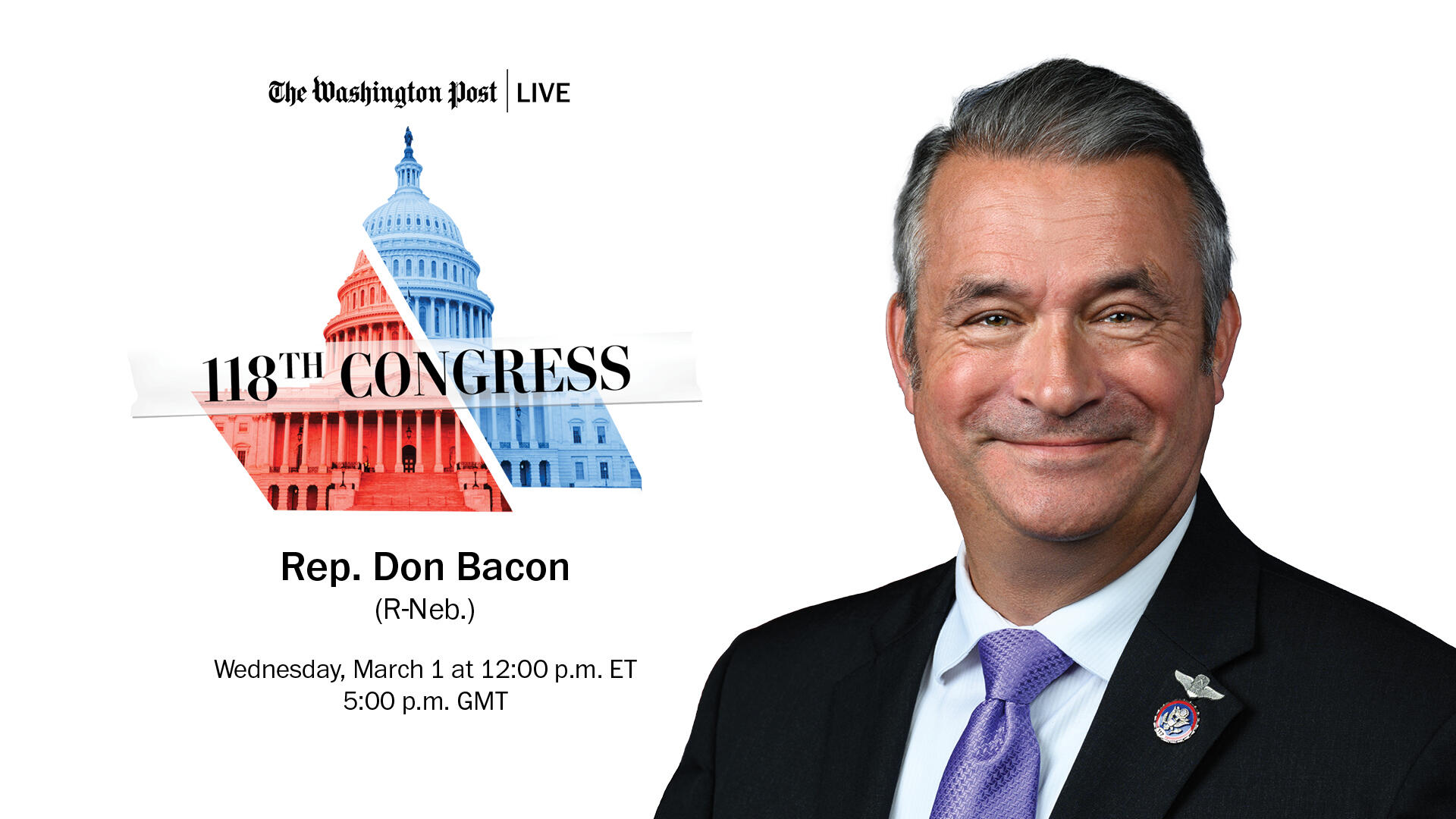 118th Congress Rep. Don Bacon (RNeb.)