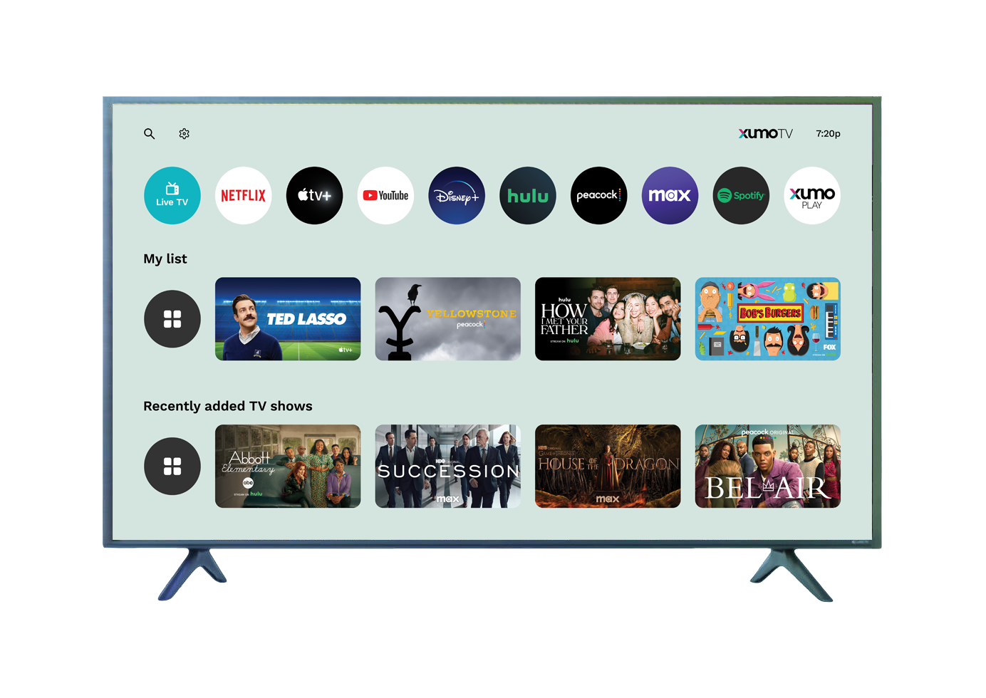 Product Experience Xumo TV