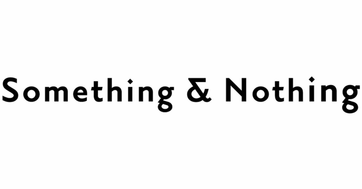 Something and Nothing logo
