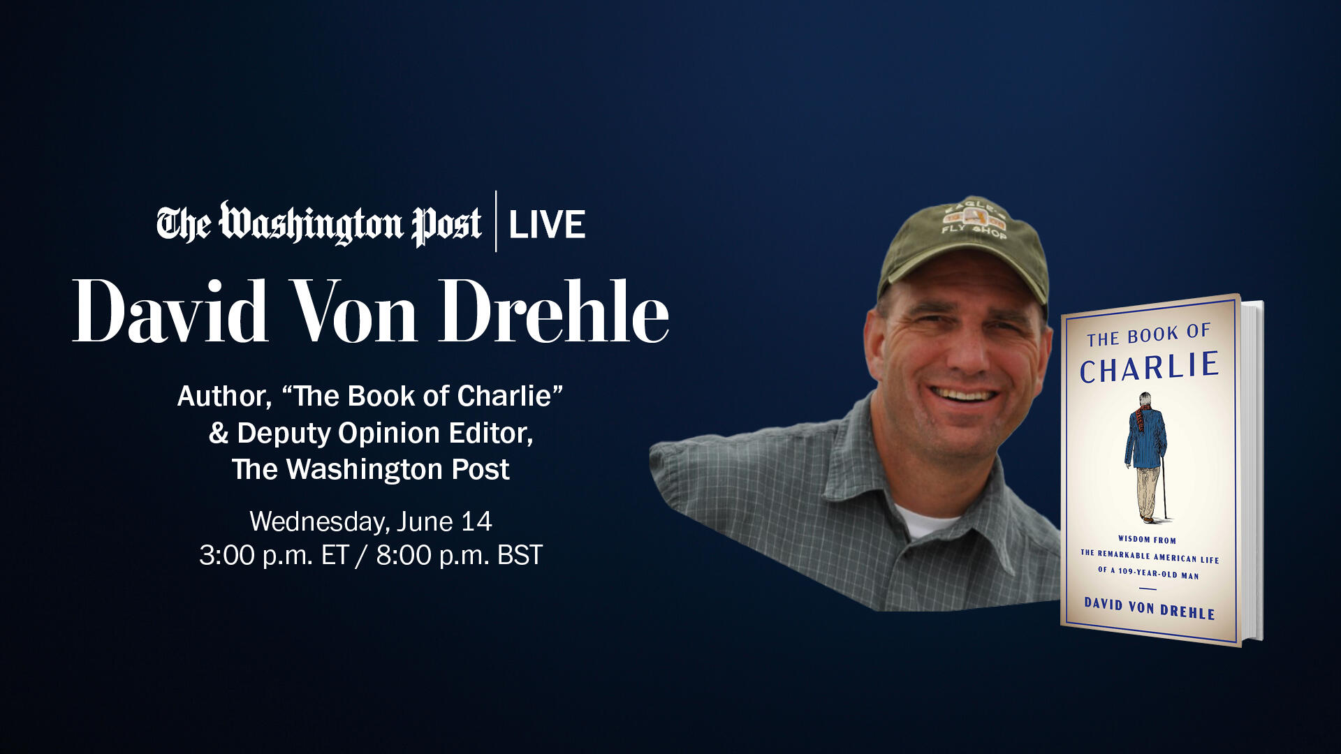 A Conversation with “The Book of Charlie” Author David Von Drehle