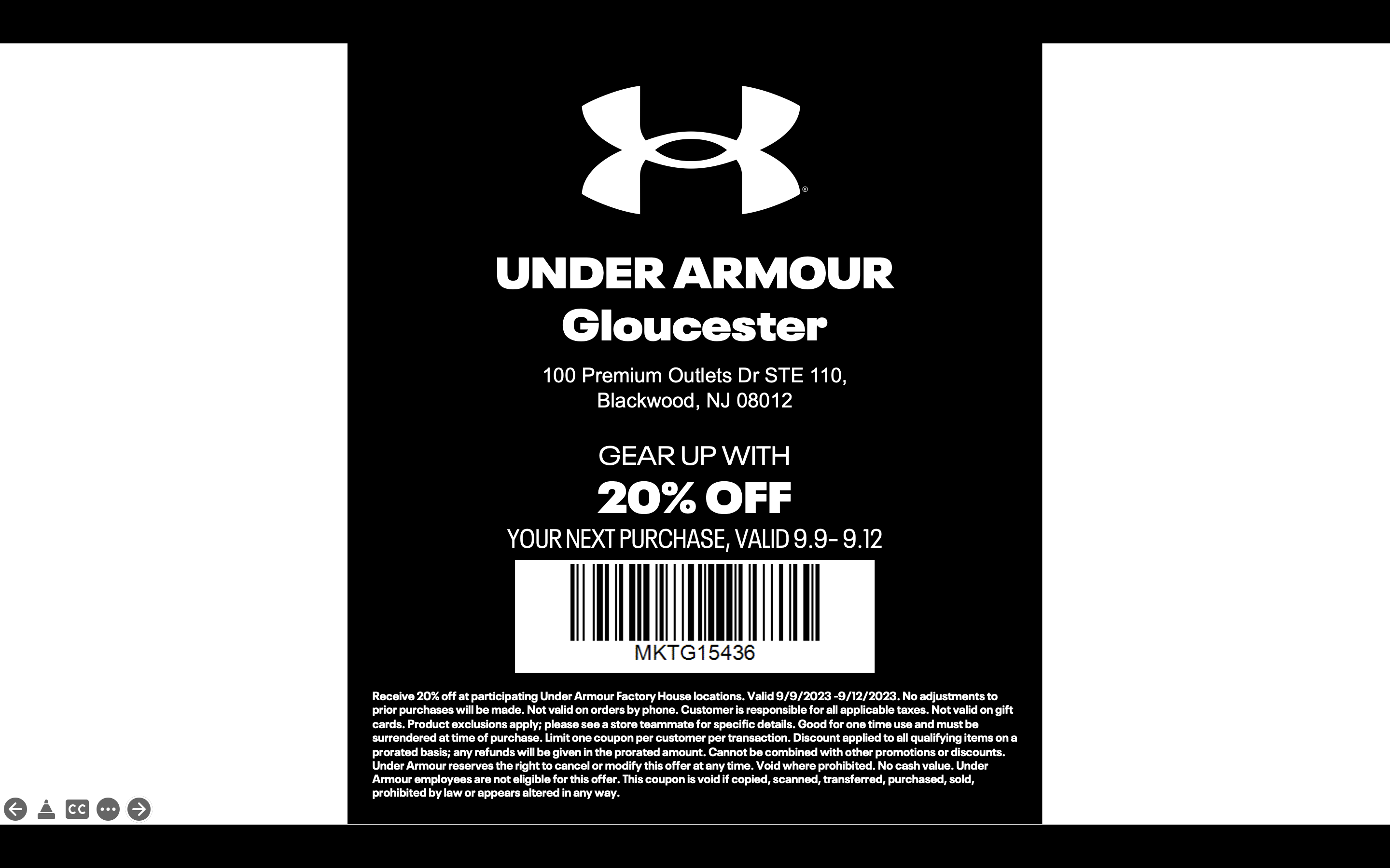 Rowan University Back to School shop event