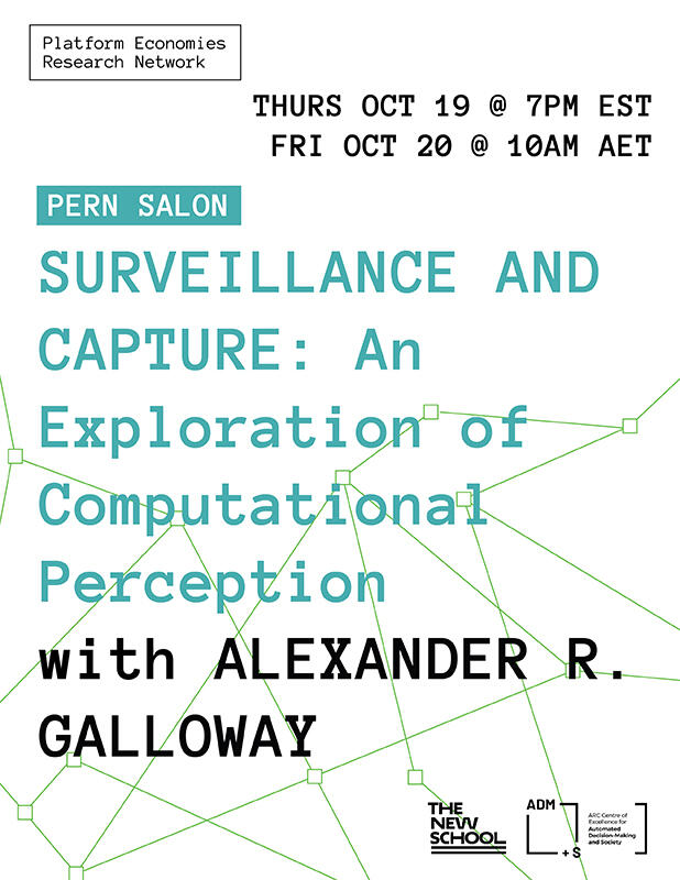 ONLINE | PERN Salon | Surveillance and Capture: An Exploration of 