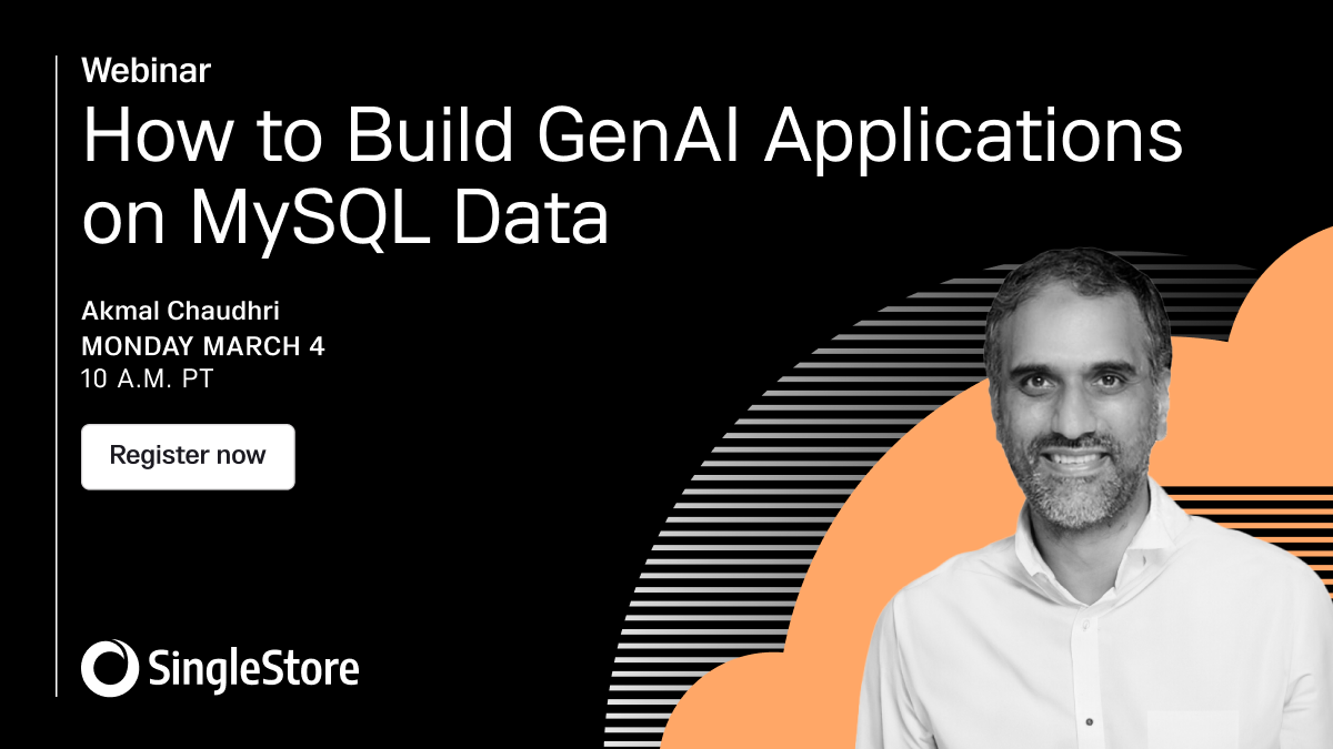 How to Build GenAI Applications on MySQL Data