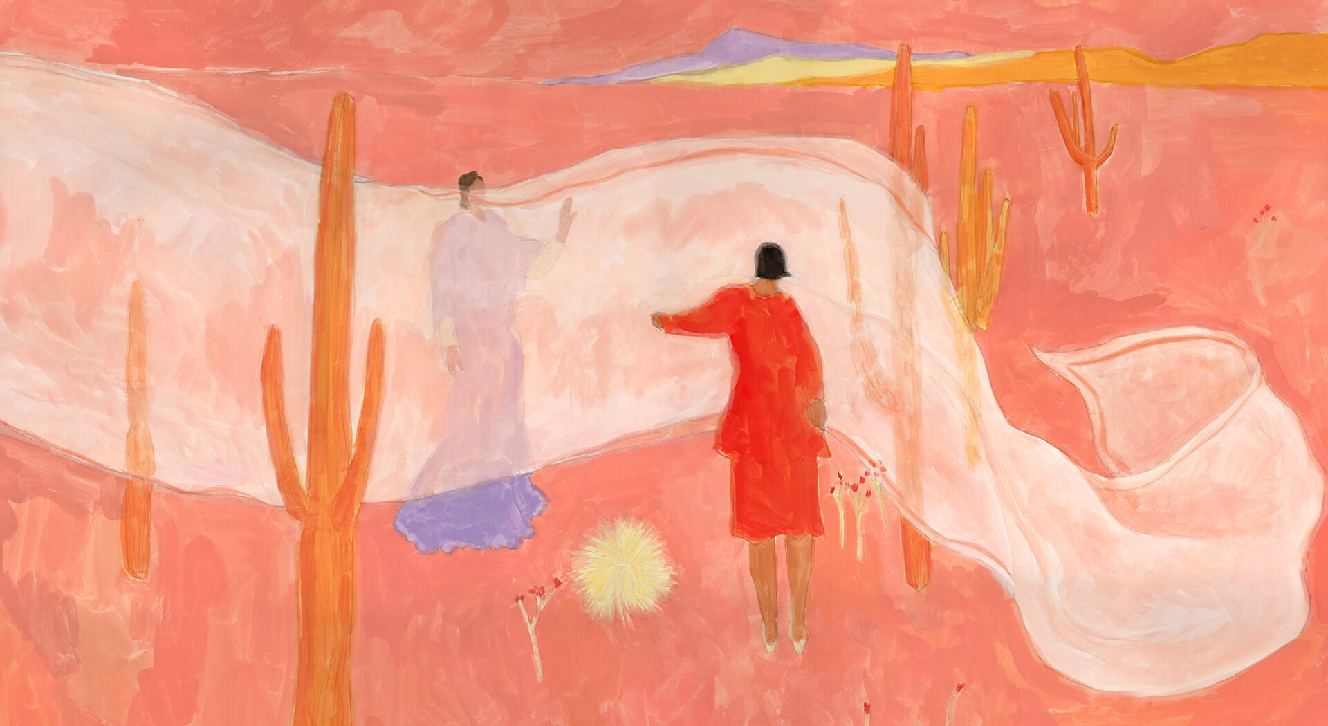 Artistic rendering of the Bears Ears National Monument in Utah.