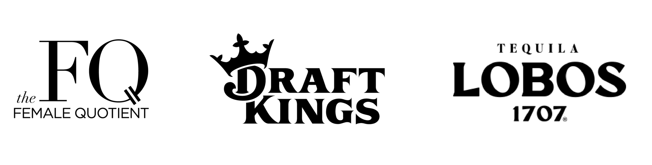 FQ Logo in Ivory and Pink