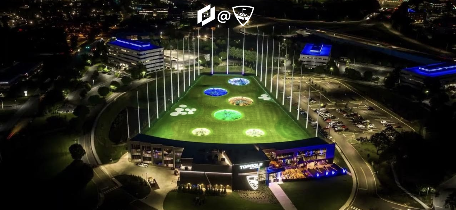 Topgolf Loudoun aerial view