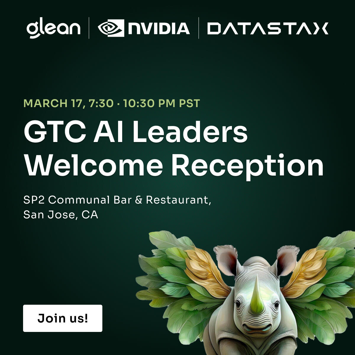 Nvidia Reception Welcome Reception @ NVIDIA GTC