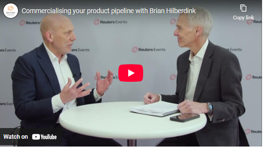 Brian Hilberdink being interviewed