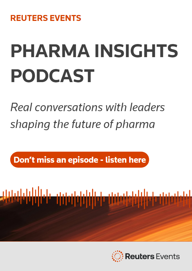 Pharma Insights Podcast: Real conversations wiht leaders shaping the future of pharma banner