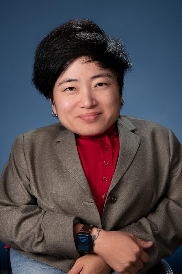 Headshot of Mia Ives-Rublee, senior director of the Disability Justice Initiative at Center for American Progress.