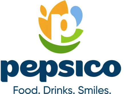PepsiCo: Food. Drinks. Smiles. logo