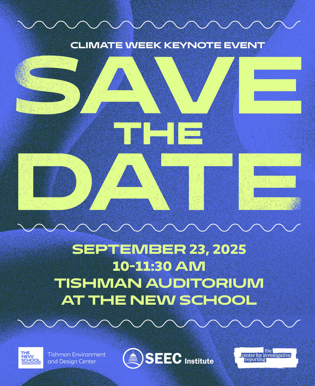 Climate Week 2025 Keynote Event