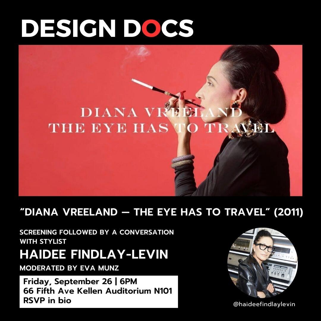 Design Docs: The Eye Has to Travel with Haidee Findlay-Levin
