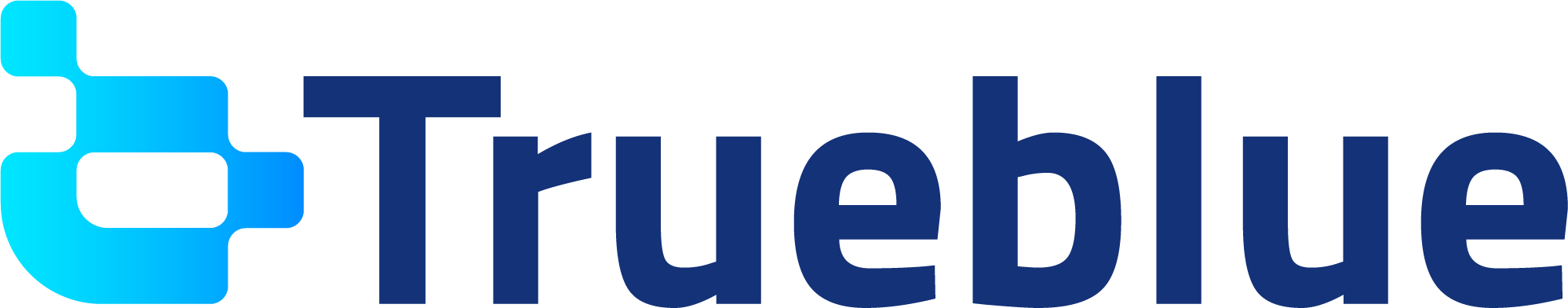 True blue logo