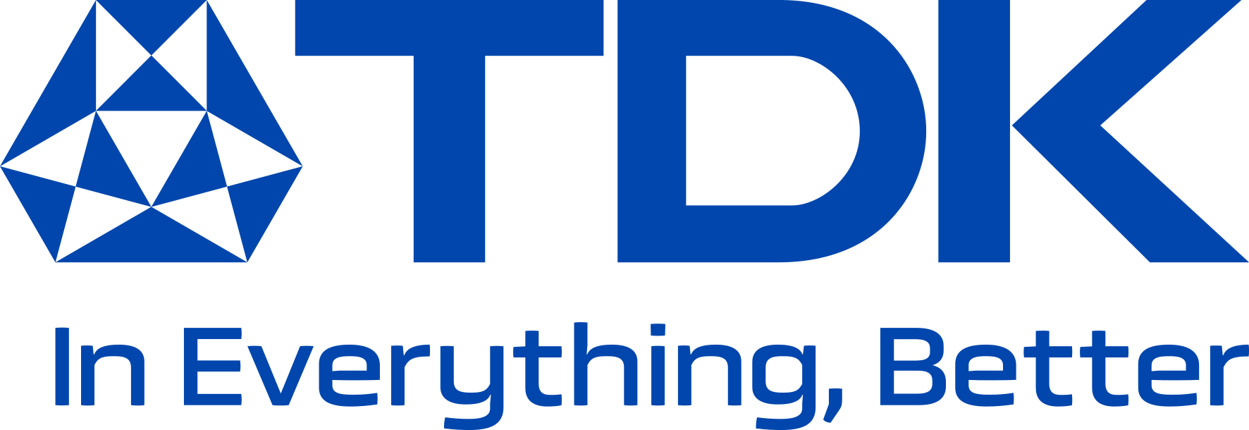 TDK: In Everything, Better logo