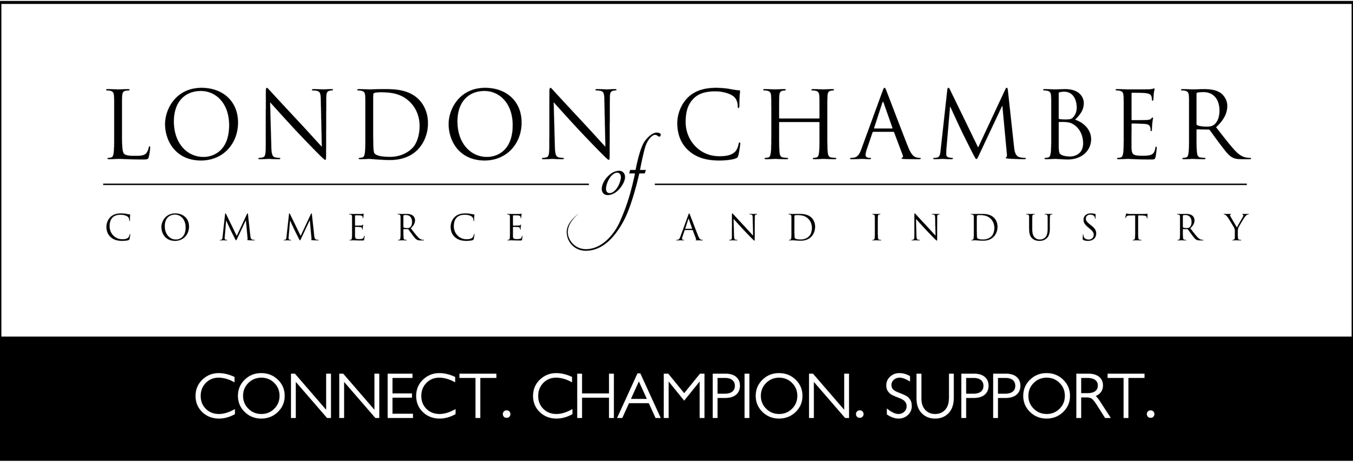 London Chamber of Commerce & Industry: Connect. Champion. Support. logo
