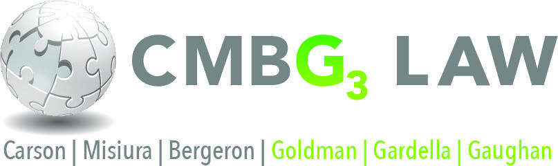 CMBG3 Law: Carson | Misiura | Bergeron | Goldman | Gardella | Gaughan logo