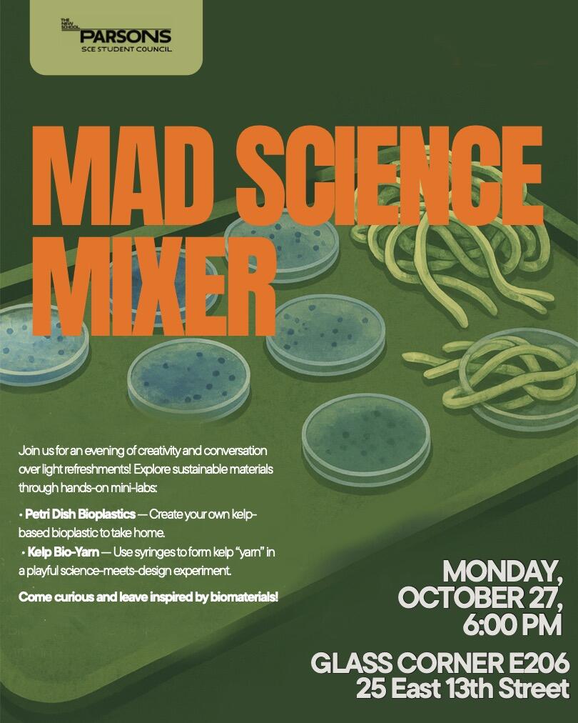 SCE Community Event:Mad Science Mixer