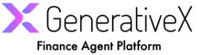GenerativeX: Finance Agent Platform logo