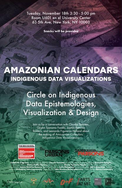 Amazonian Calendars: Indigenous Data VisualizationsCircle on Indigenous Data Epistemologies, Visualization & Design