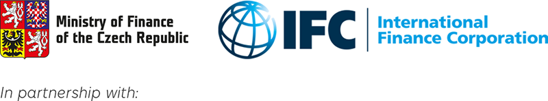 Ministry of Finance of the Czech Republic in partnership withInternational Finance Corporation logo