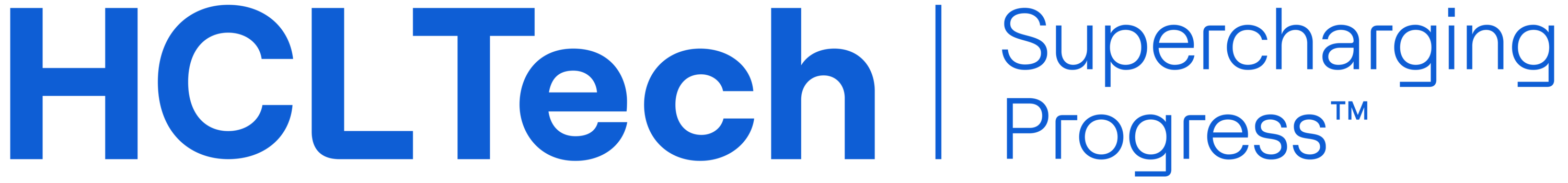HCLTech: Supercharging Progress logo