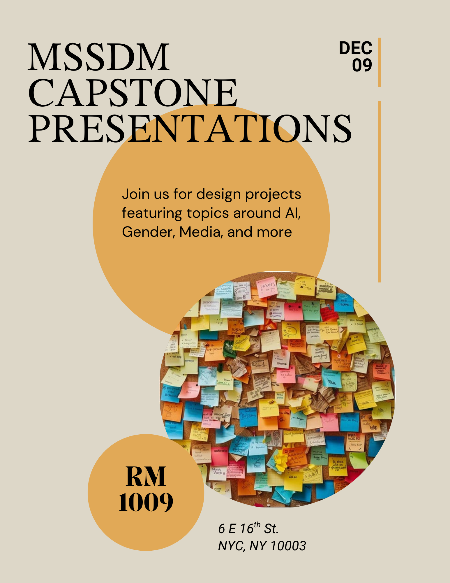 MSSDM Research Capstone Presentations