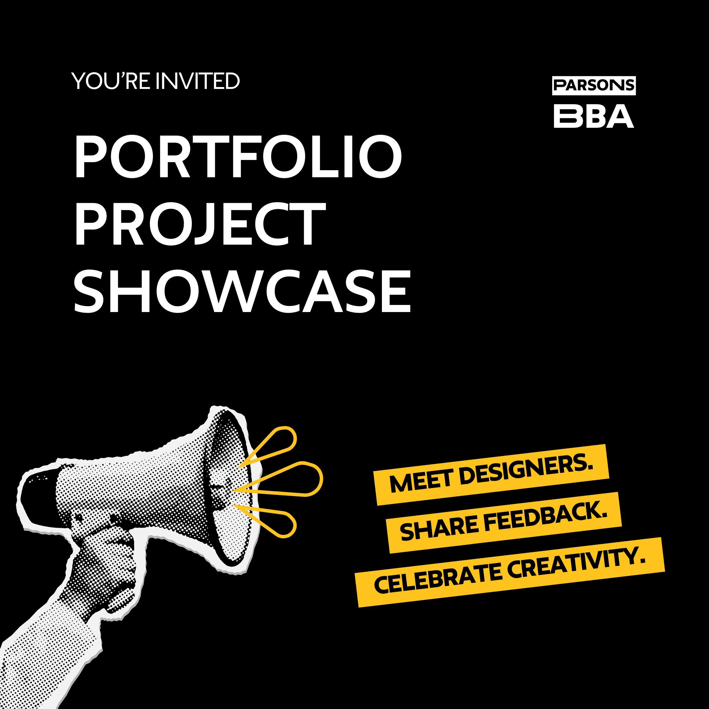 The Inaugural BBA Portfolio Project Showcase