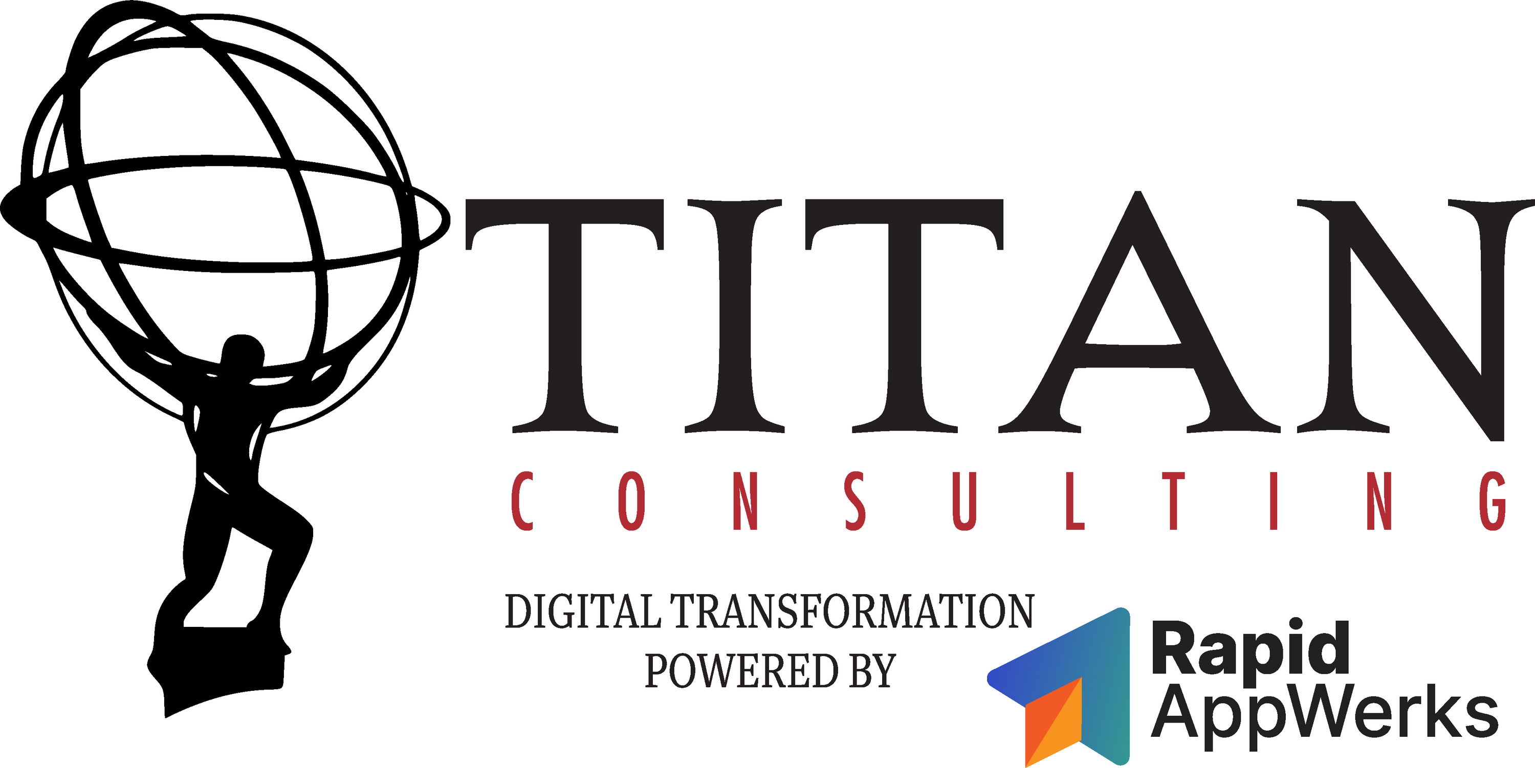 Titan Consulting Digital Transformation Powered by Rapid AppWerks logo