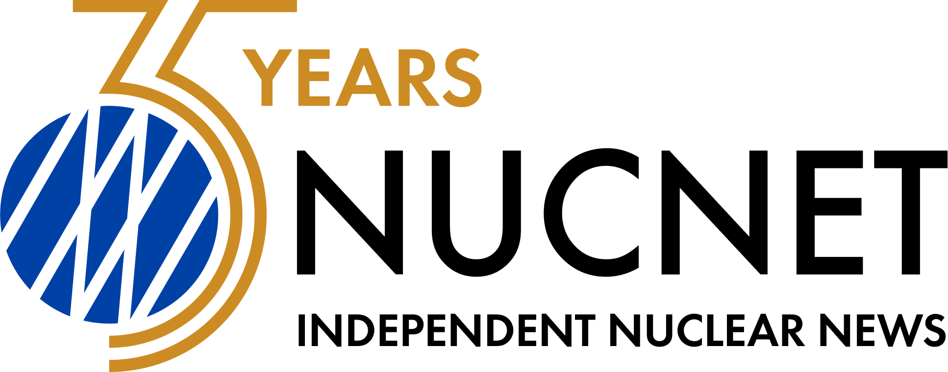 35 Years: NUCNET INDEPENDENT NUCLEAR NEWS Logo