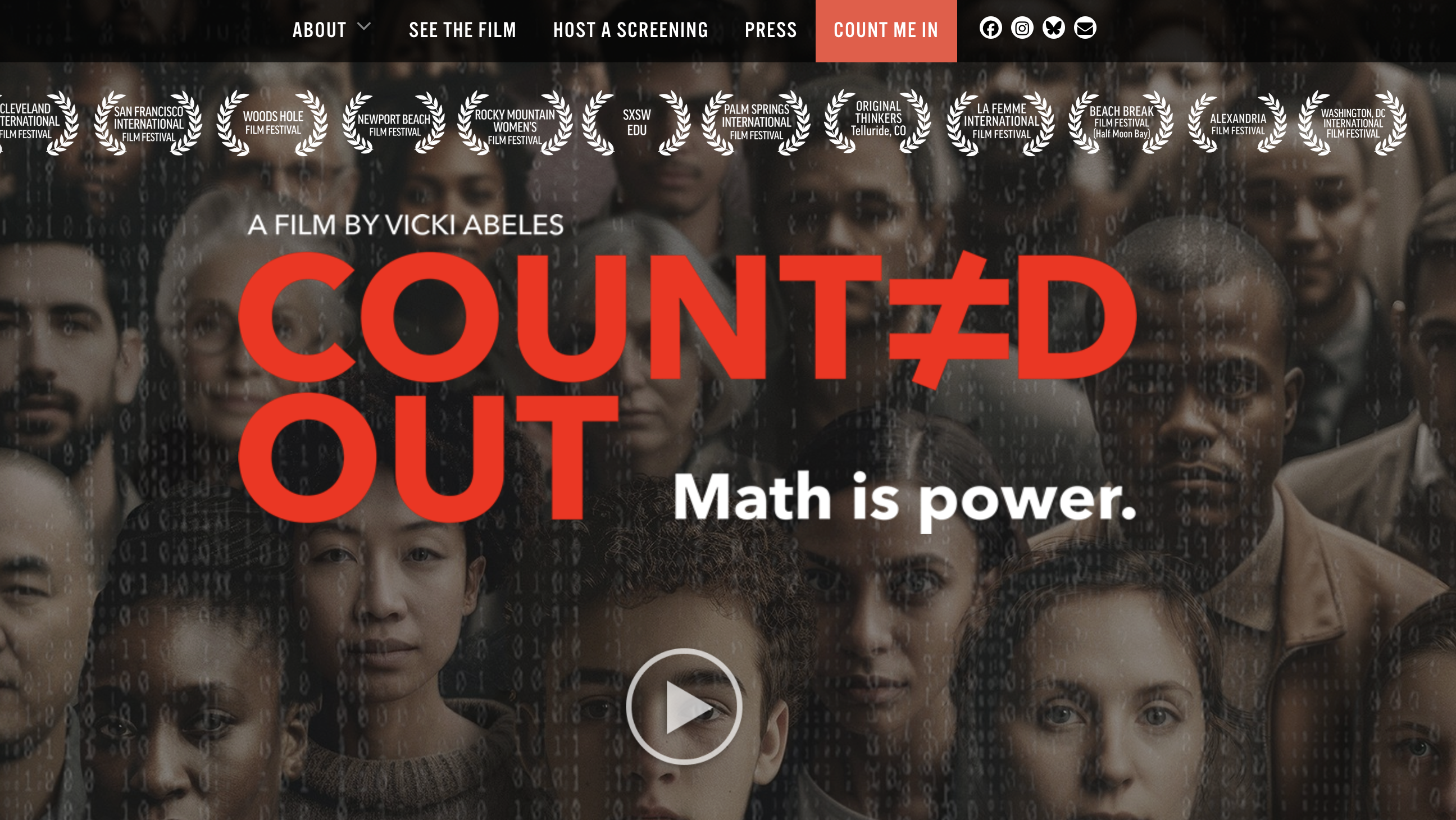 Counted Out: Movie Screening and panel discussion