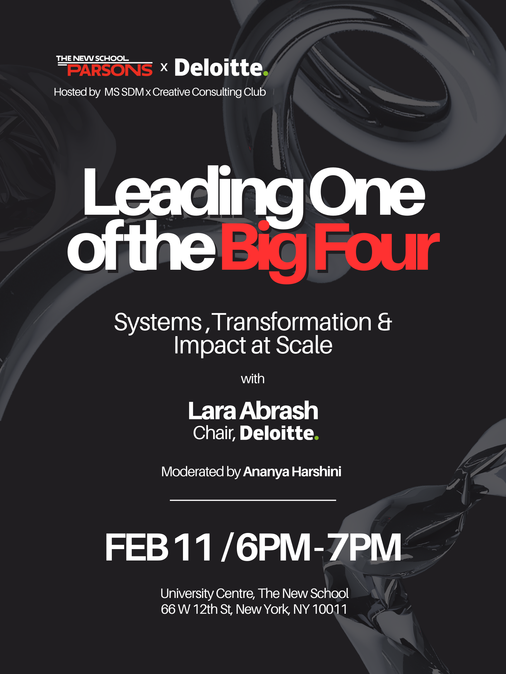 Leading One of the Big Four: Systems, Transformation, and Impact at Scale