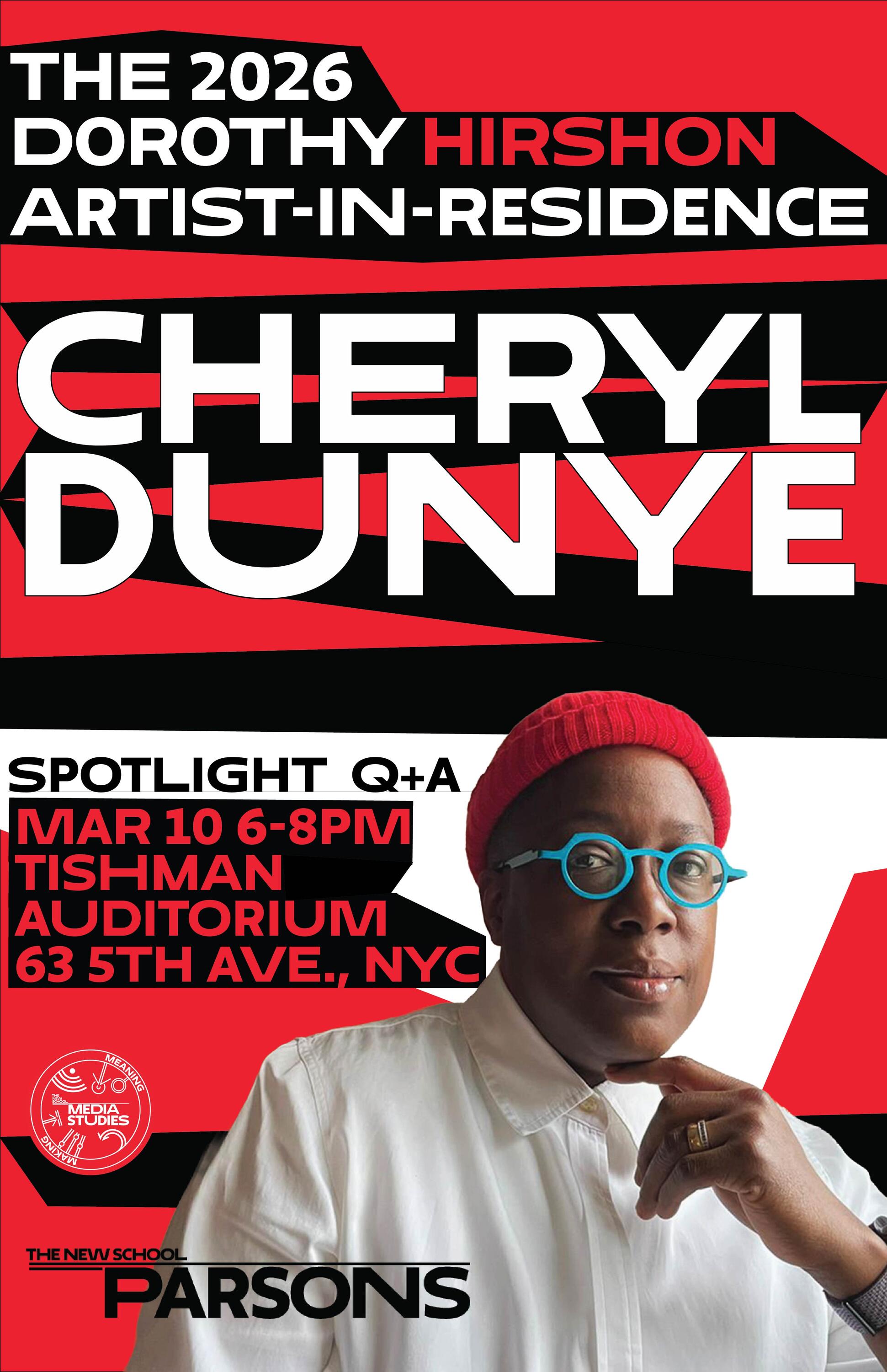 2026 Dorothy Hirshon Artist-in-Residence: Cheryl Dunye Spotlight Q&A