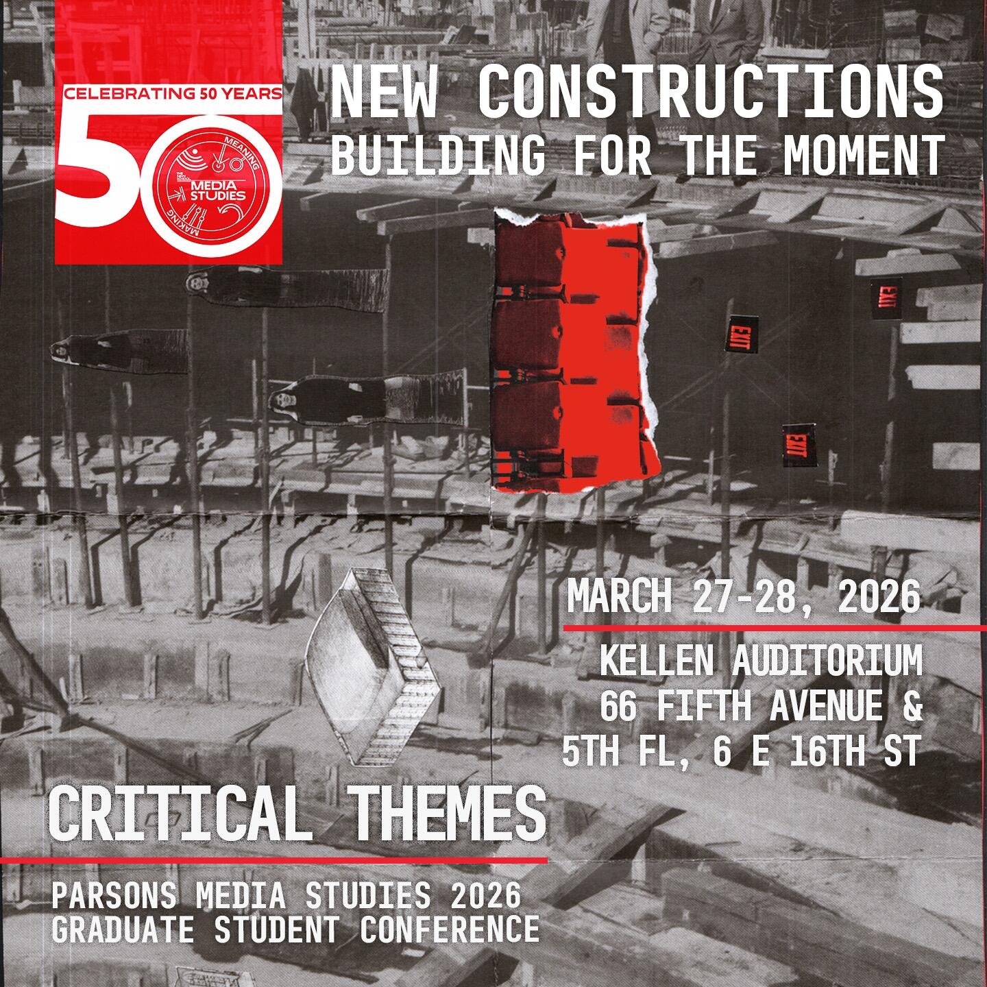 Critical Themes 2026: New Constructions