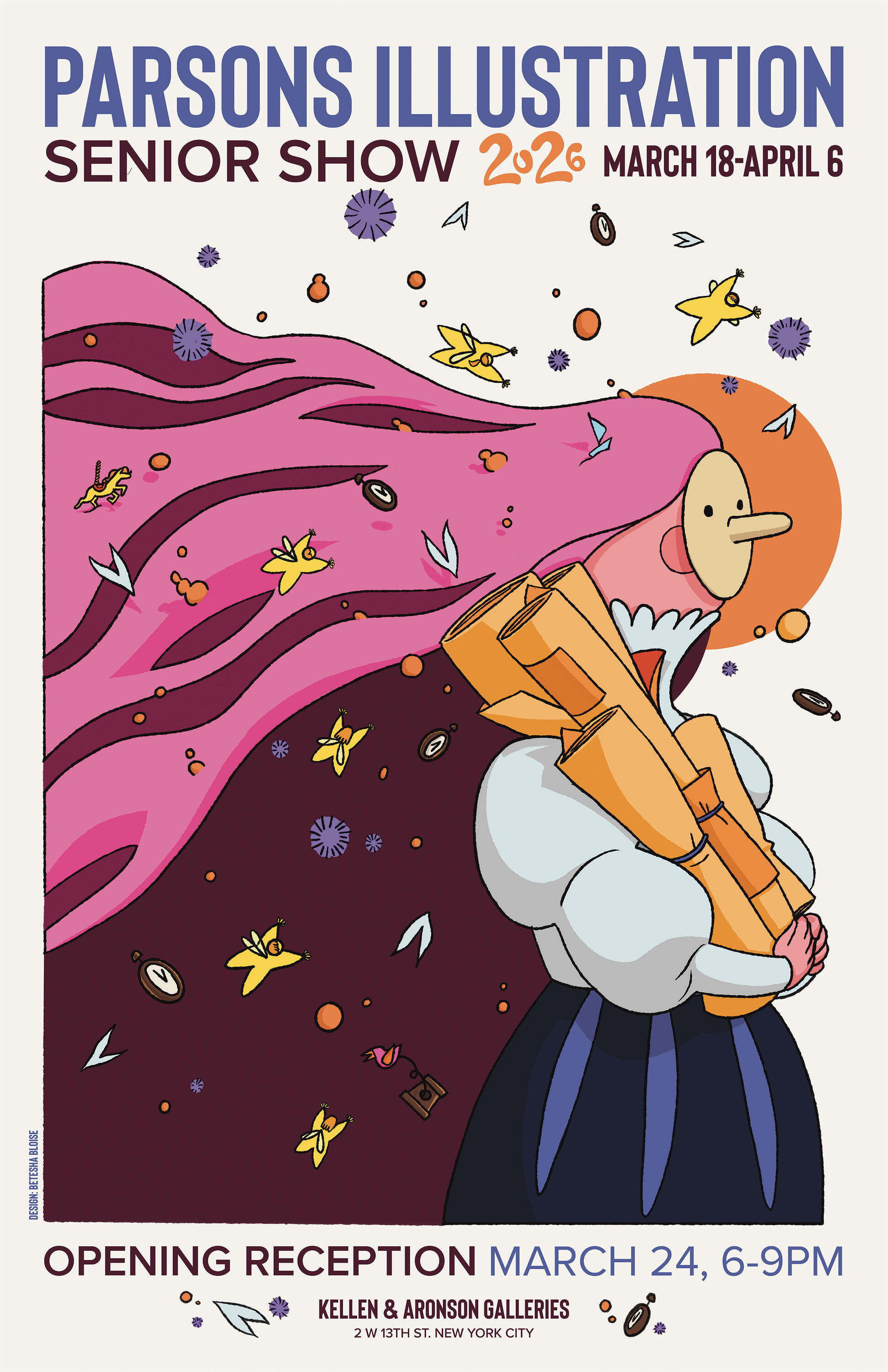 Parsons BFA Illustration Class of 2026 Senior Show Reception