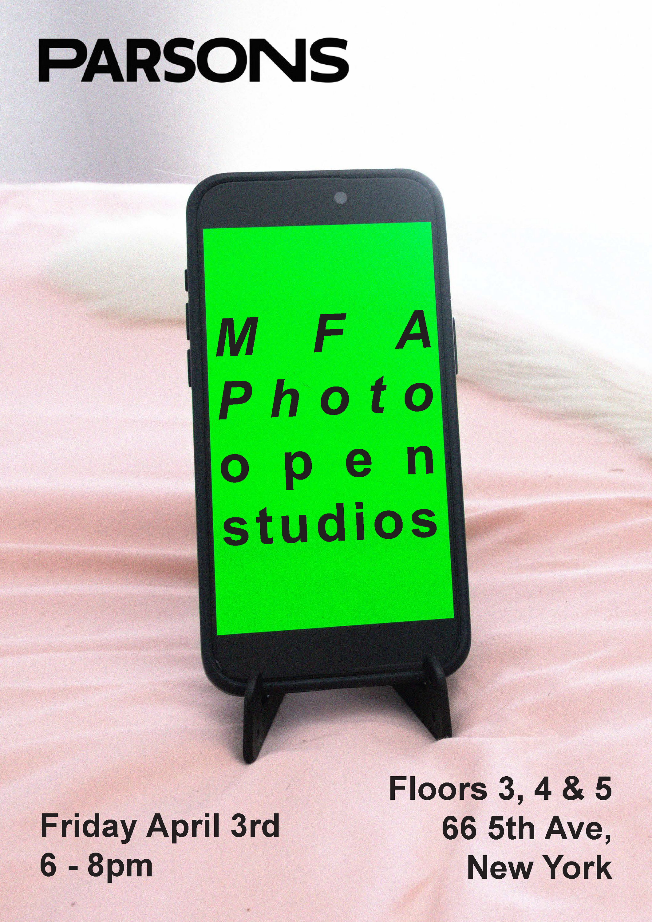 MFA Photo Spring 2026 Open Studios