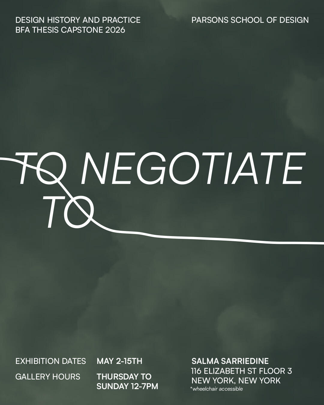 To negotiate to ___