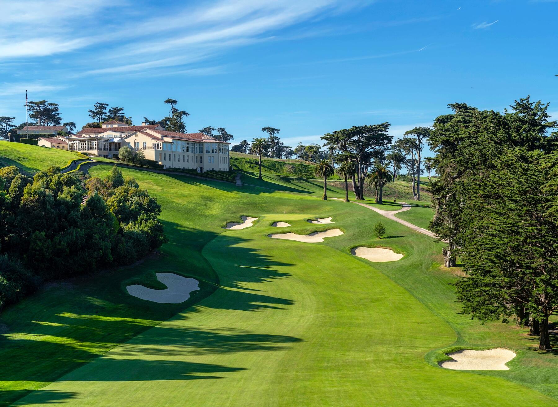 The clubhouse at Olympic Club
