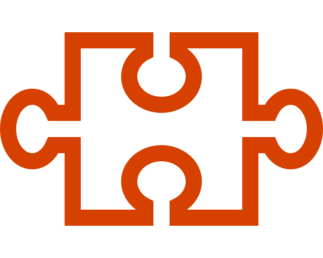 Icon of a brain with circuit lines, representing artificial intelligence or machine learning