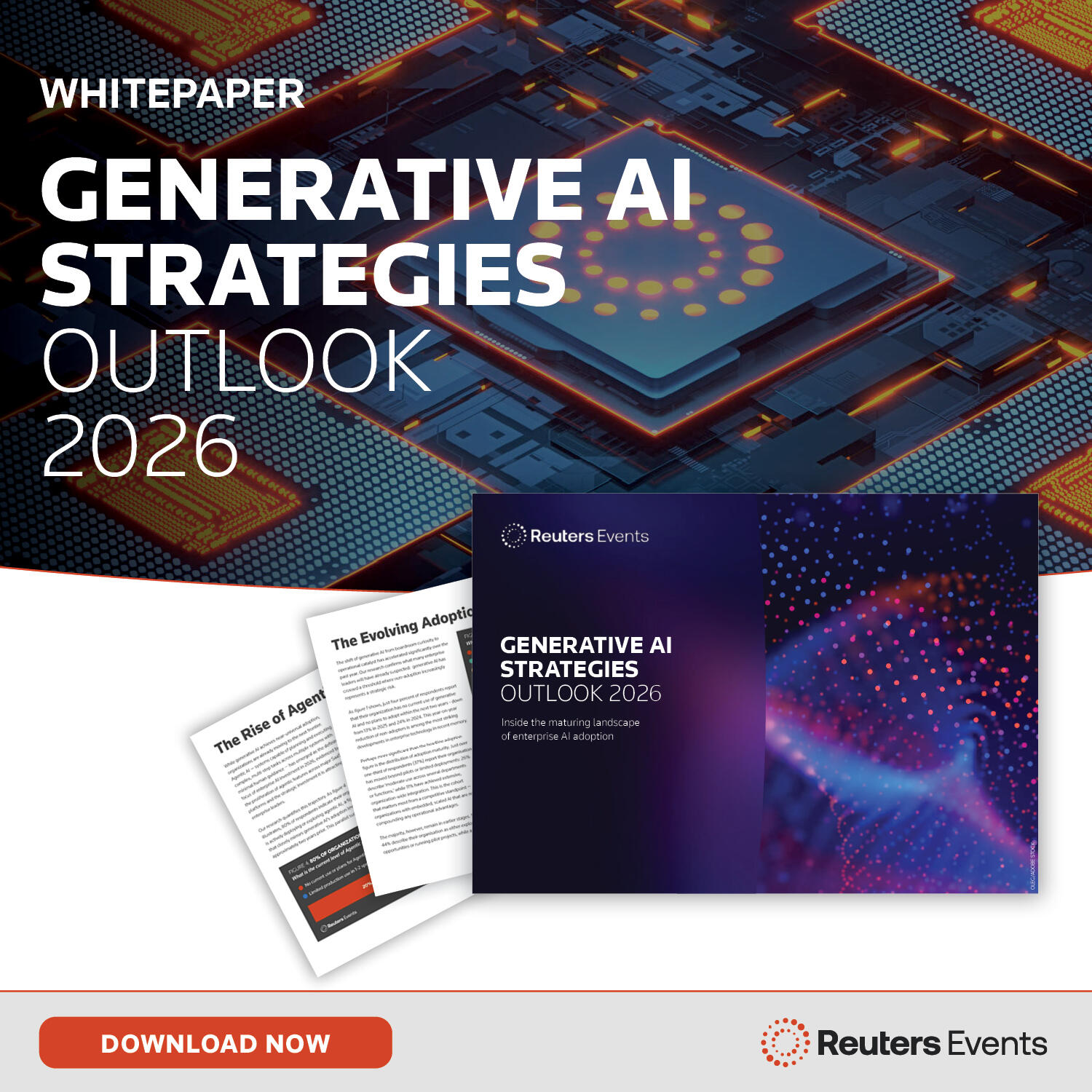 Generative AI Strategies Outlook 2026 whitepaper banner