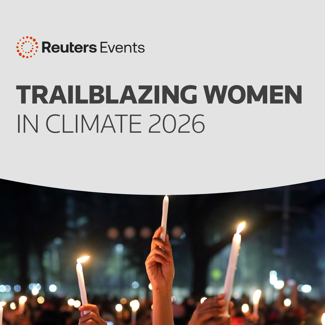 Reuters Events Trailblazing Women in Sustainable Business 2026 banner