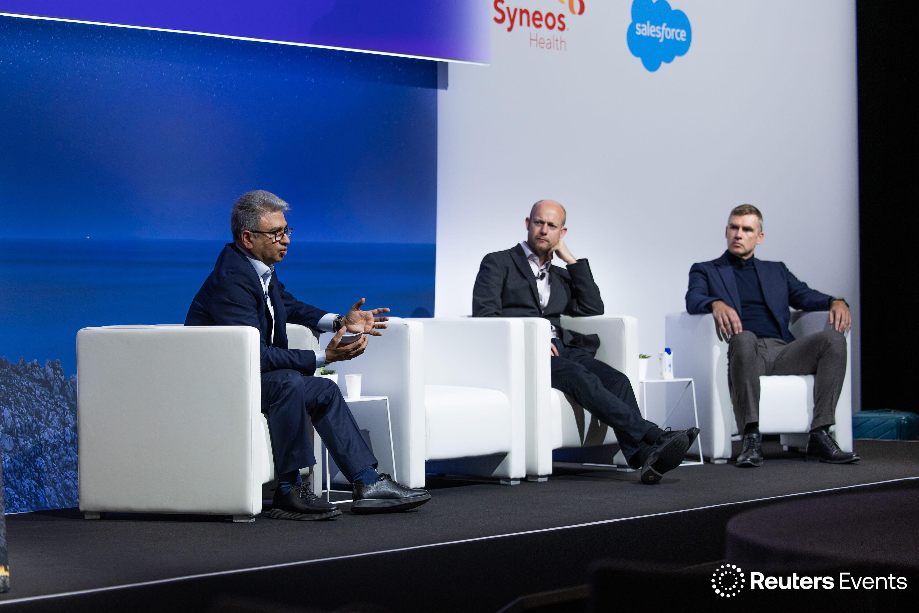 3 panellists onstage at Pharma Barcelona 2026