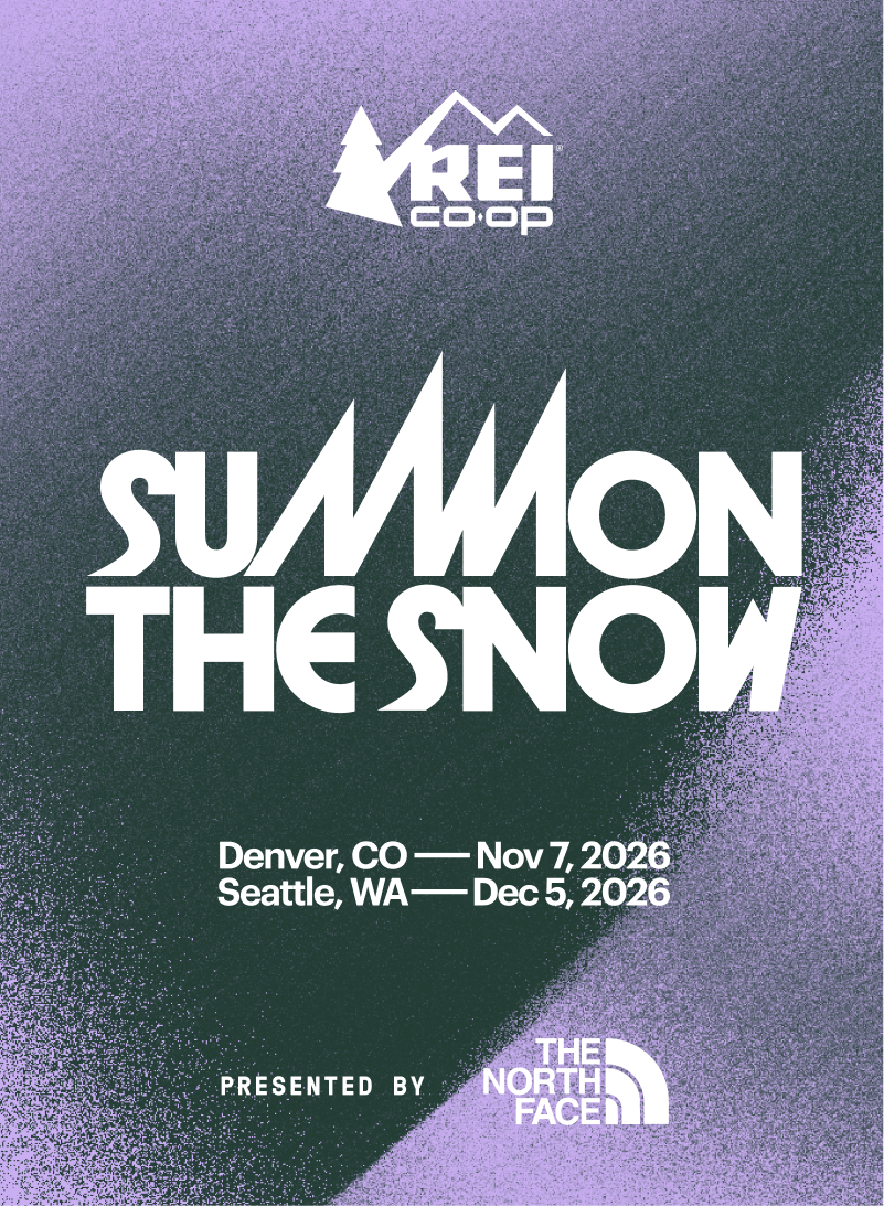 Summon the snow with R-E-I Co-op.