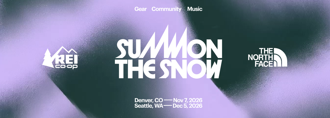 Summon the snow with R-E-I Co-op.